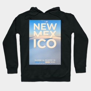 New Mexico Travel Poster Hoodie